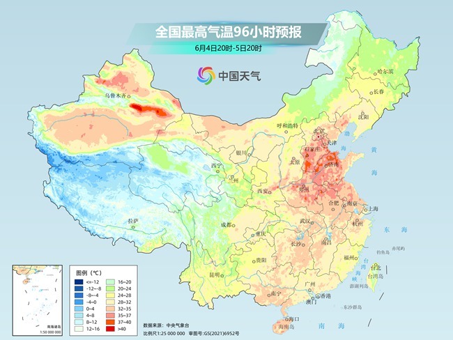 气温弹射起飞！河北、河南(🕍)、山东部分地区最高气温将超过38℃